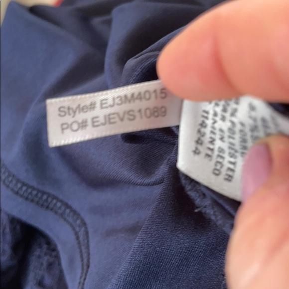 Eliza J Navy Blue Boho Ruffle Dress - Picture 14 of 16